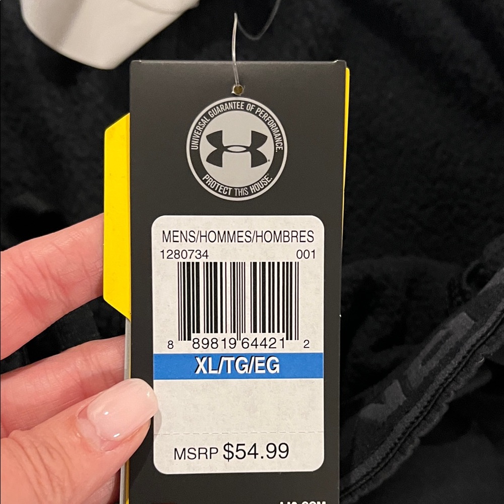 Under Armour Men's Black Joggers - Picture 4 of 4